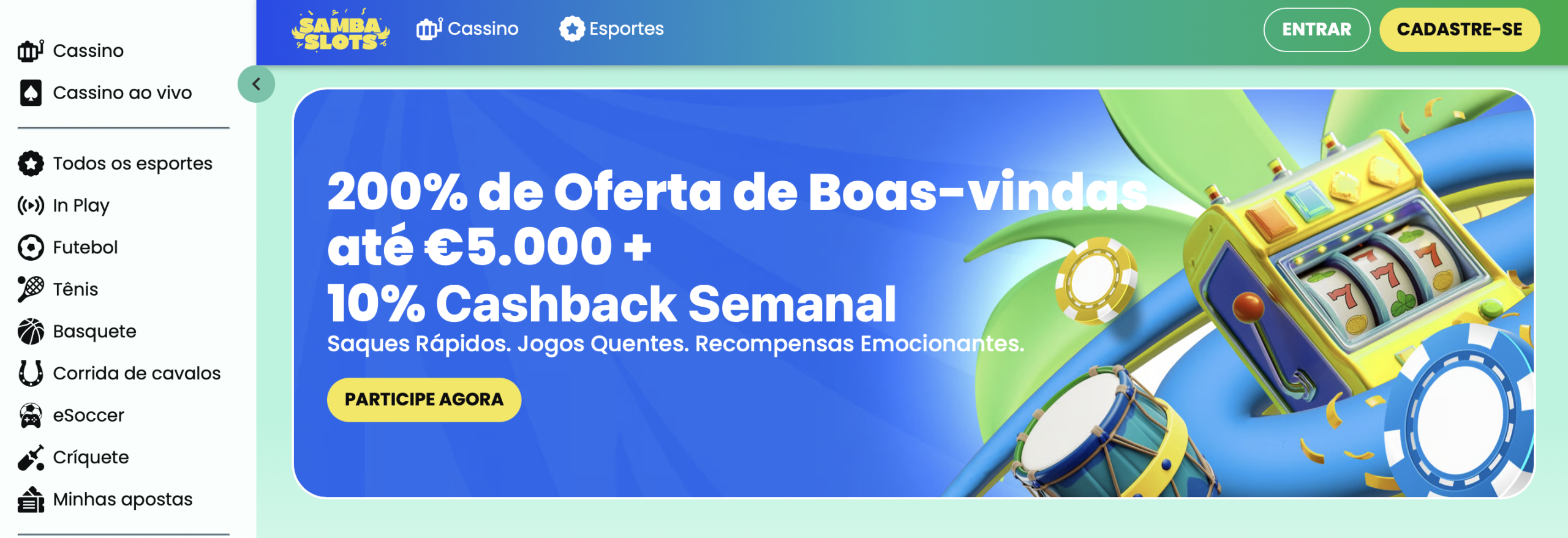 melhores cassinos online